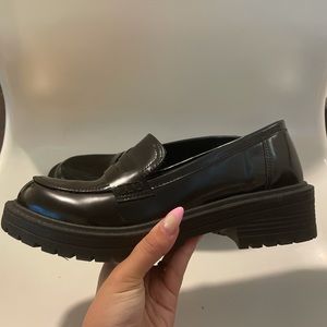 platform school girl shoes
